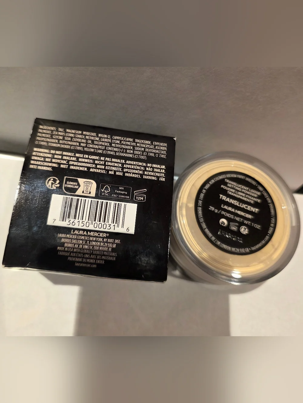 Laura Mercier Loose Setting Powder Translucent. BNIB